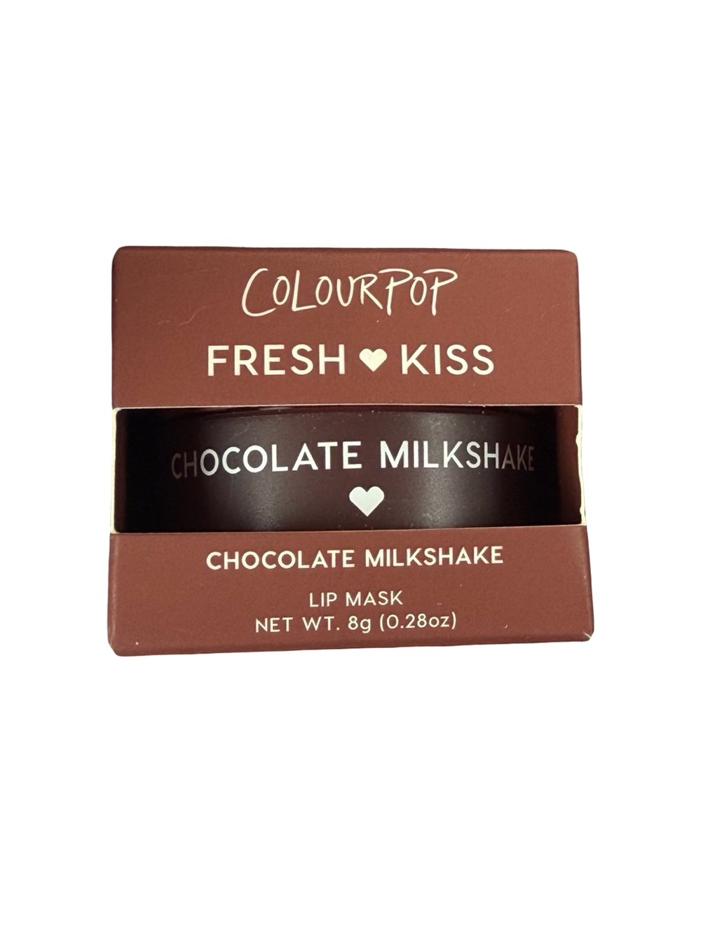 ColourPop Fresh Kiss Chocolate Milkshake Lip Mask New